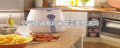 ​鸡米花 空气炸锅用放油吗 空气炸锅炸鸡米花需要放油吗?