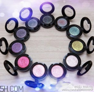 ​mac le disko dazzleshadow眼影色号_试色图