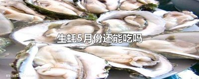 ​生蚝5月份还能吃吗