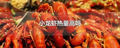 ​小龙虾热量高吗会胖吗 小龙虾热量高吗能吃吗