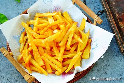 ​炸薯条怎么做才又香又脆（炸薯条的正确做法）