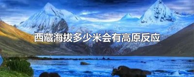 ​西藏海拔多少米会有高原反应