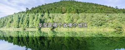 ​龙泉属于哪个市哪个省 龙泉是哪个省市