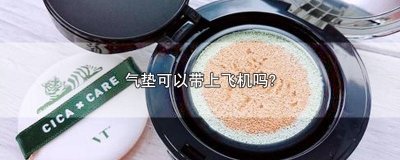 ​气垫能带上飞机嘛 气垫能不能带上飞机