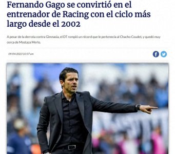 ​加戈74场成竞技队过去21年执教时间最长主帅，战绩41胜16平17负